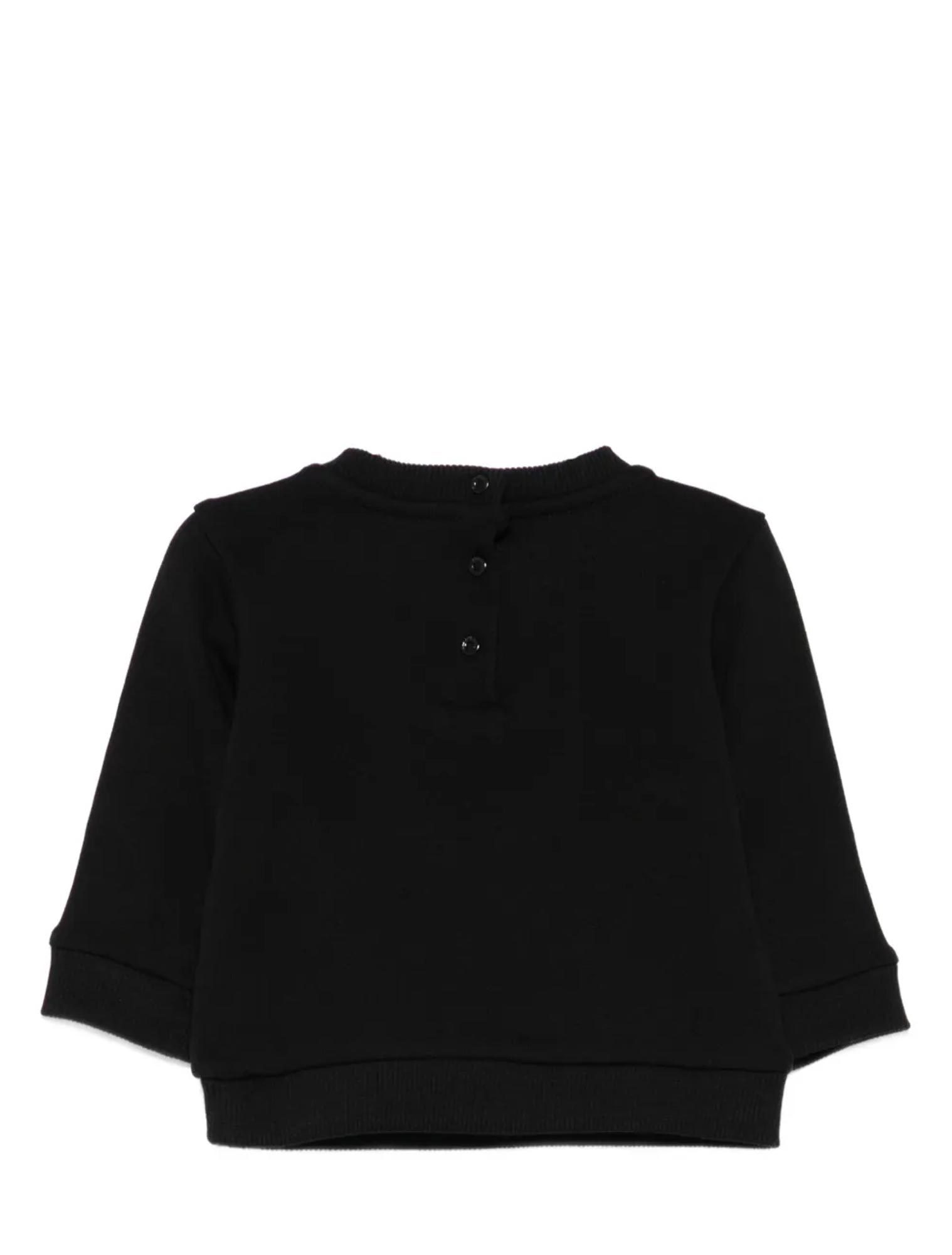 Balmain Lion-emblem Sweatshirt In Black