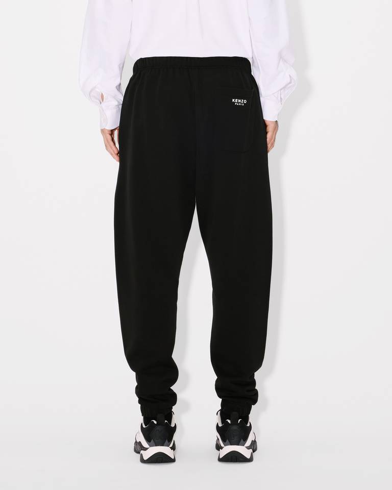 Kenzo Elastic Waist Sweatpants In Black