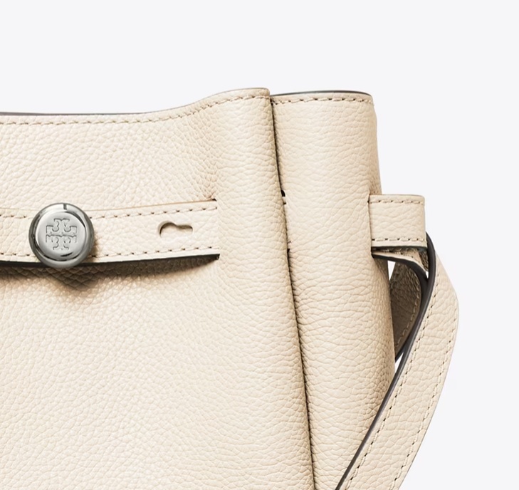 Tory Burch Small Romy Crossbody In Pound Cake