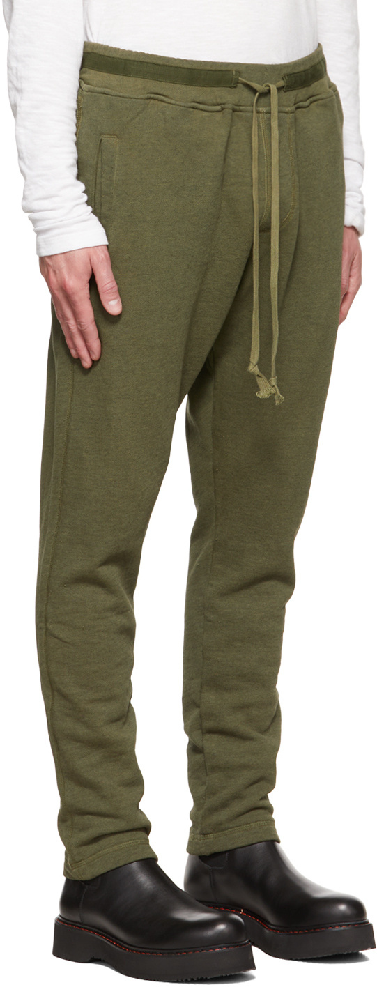 Greg Lauren New Sweat Sweatpants In Green