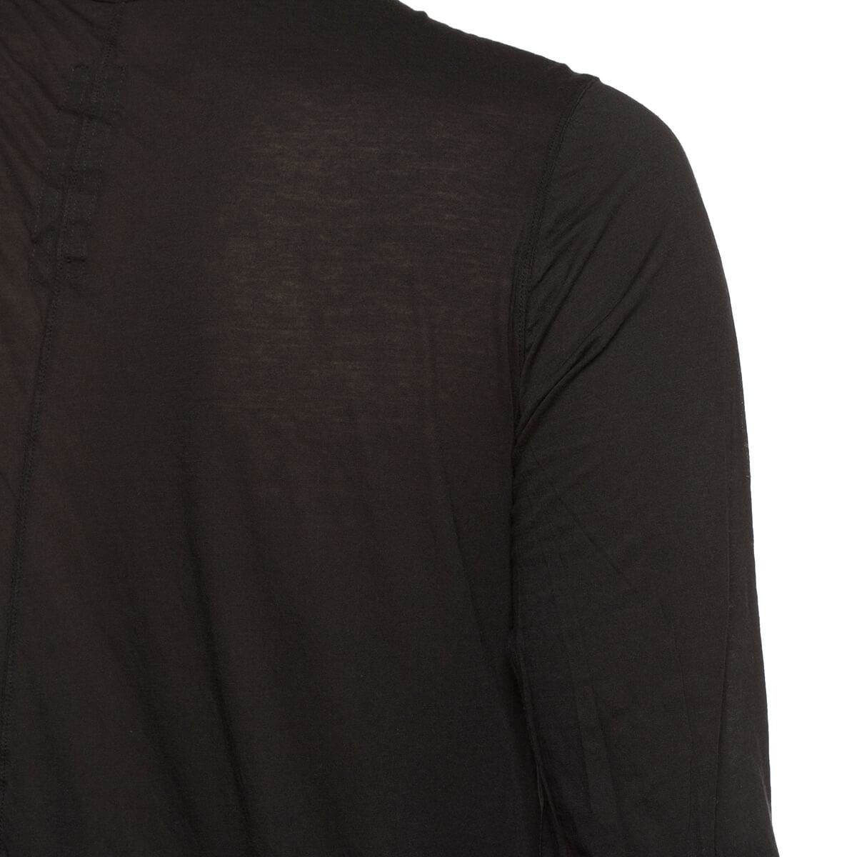 Rick Owens Drkshdw Pleated Leisure T-shirt In Black
