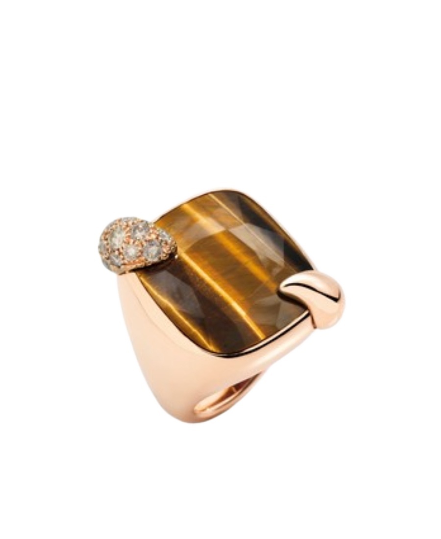 POMELLATO LOGO RING