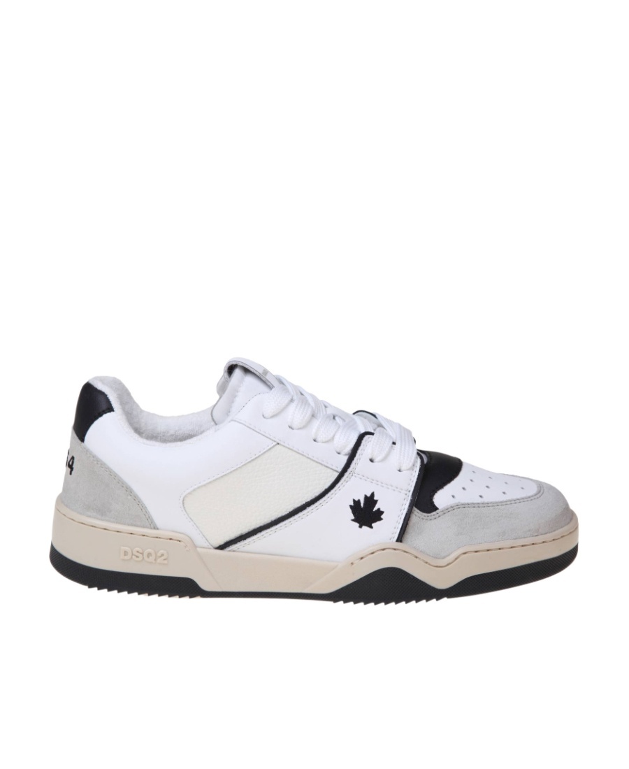 Dsquared2 Spiker Leaf Logo Sneakers In Multi