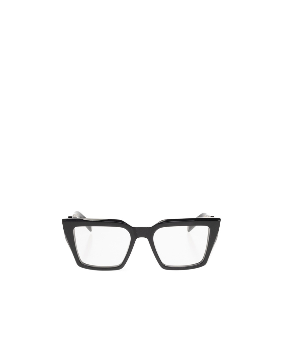 Shop Balmain Eyewear Square Frame Glasses In White