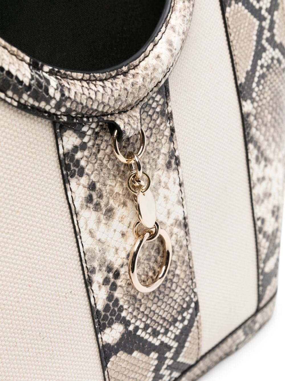 See By Chloé Printed Handbag In Nude