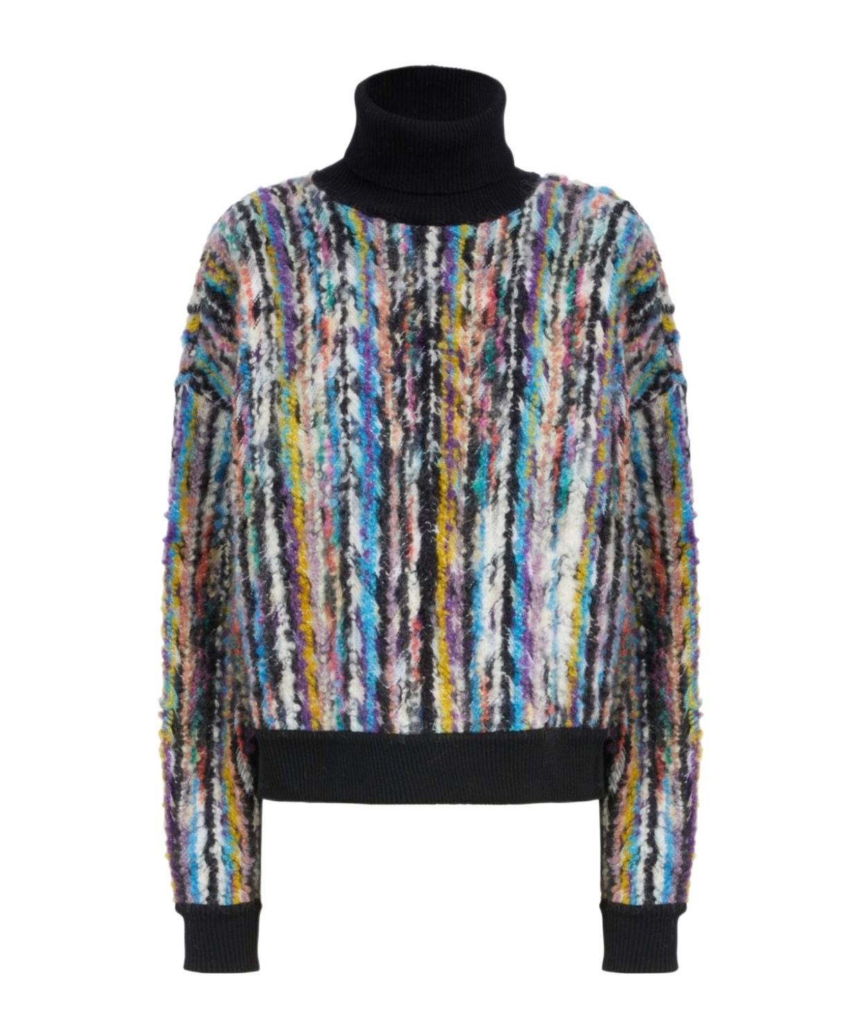 Missoni Abstract Pattern Print Sweater In Multicolor