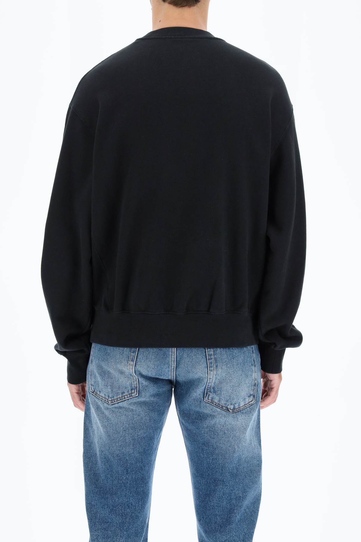 HERON PRESTON HERON PRESTON LOGO PRINT SWEATSHIRT