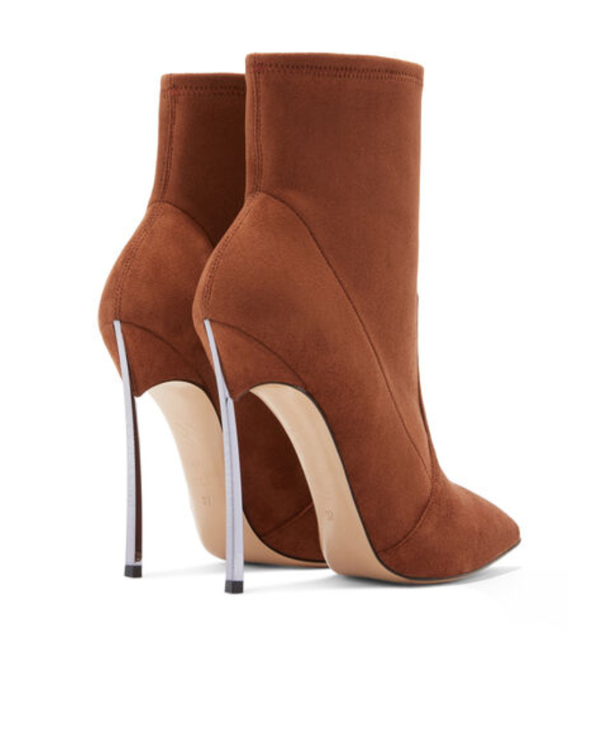 Casadei Blade Arceus 130mm Ankle Boots In Brown