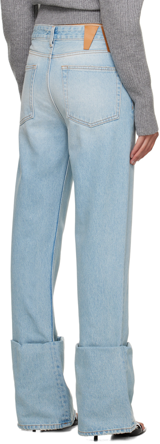 DARKPARK DENIM TROUSERS WITH BELT LOOPS