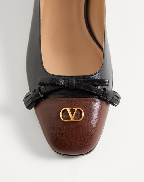 Valentino Valet Du Roi Ballet Flats In Black
