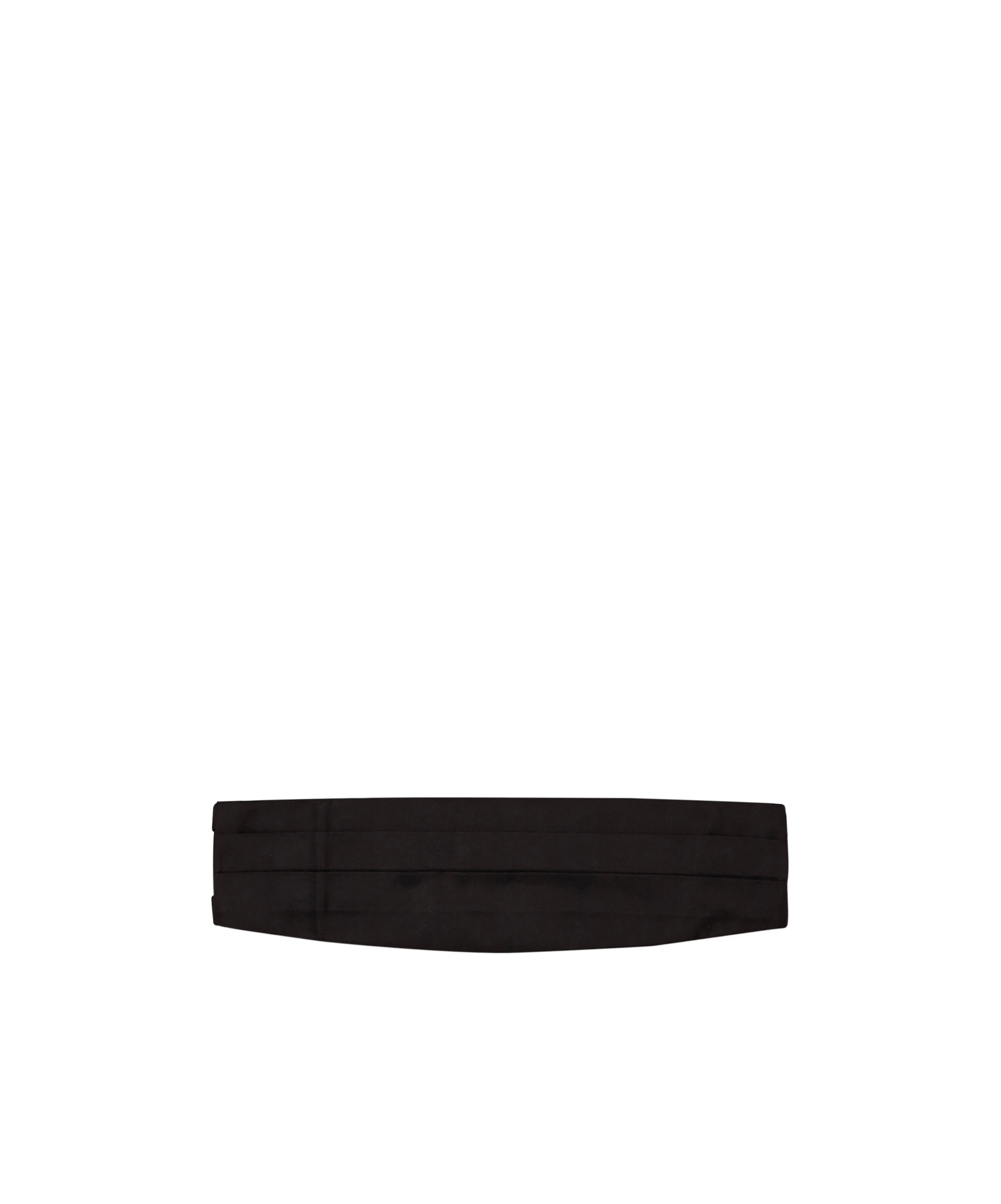 Giorgio Armani Silk-satin Tuxedo Cummerbund In Black