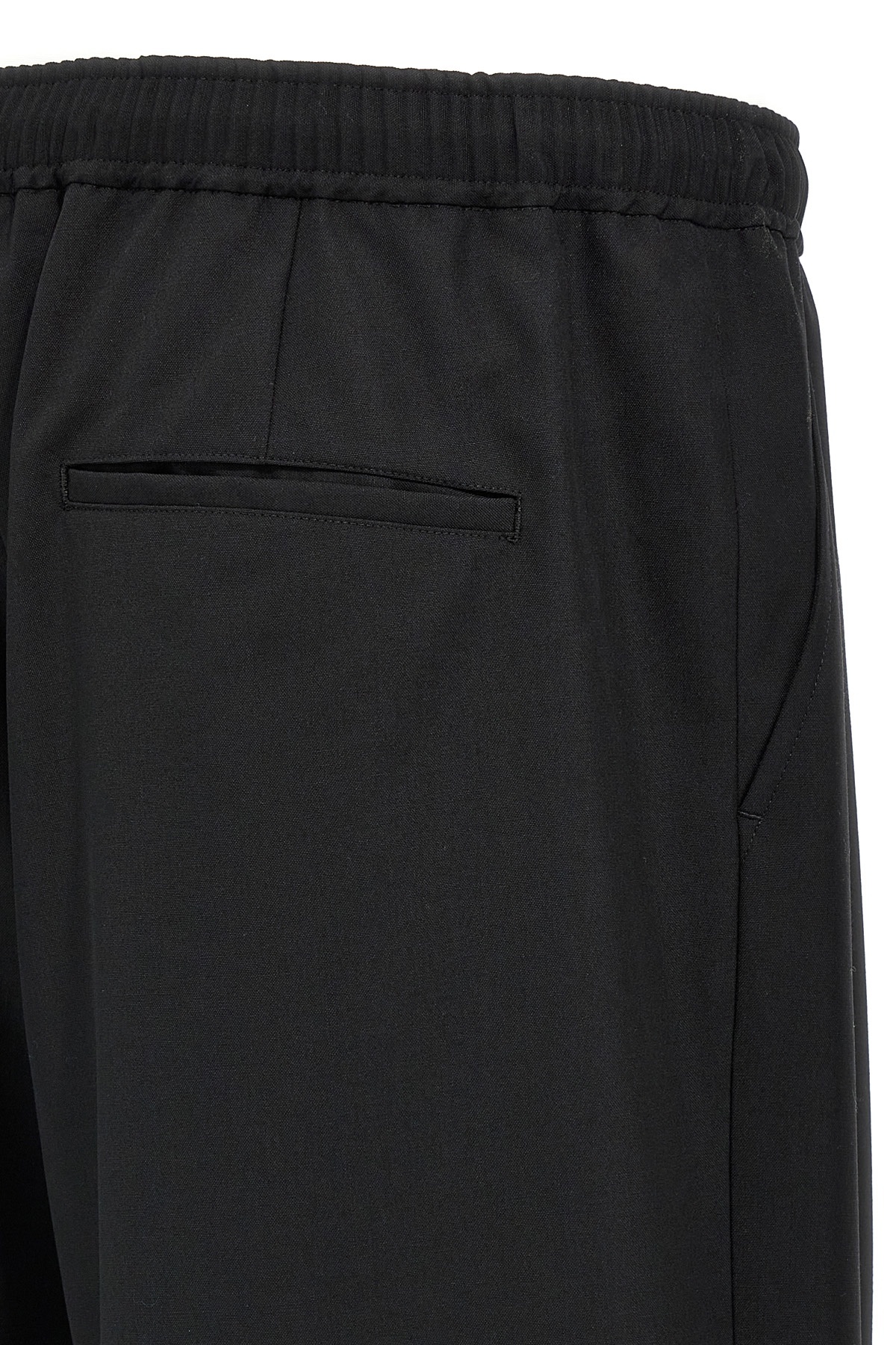 Comme Des Garçons Elastic Waist Casual Pants