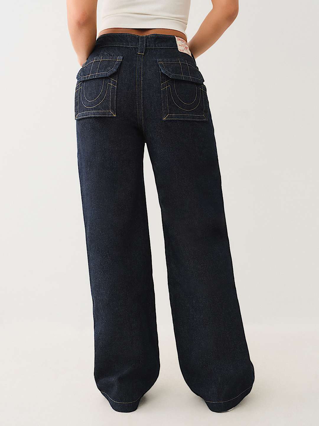 TRUE RELIGION CARPENTER BAGGY CARGO JEAN 
