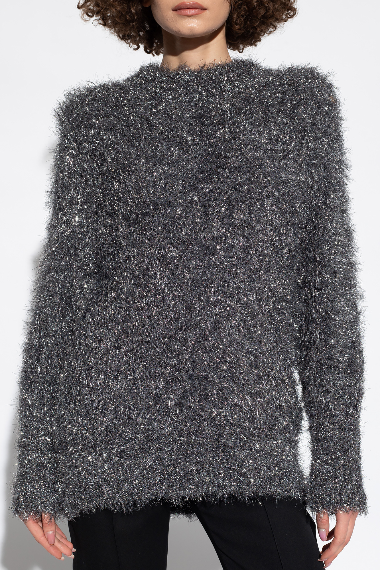 Isabel Marant Wayne Long Sleeved Jumper In Gray