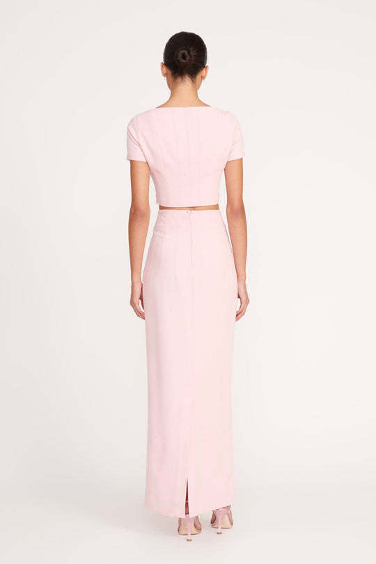 Staud Short Jacket In Pink