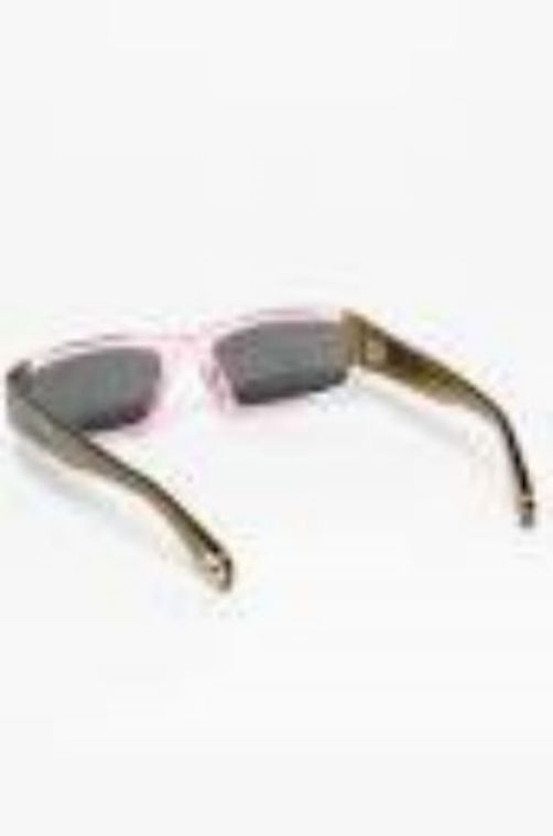 Jacquemus Thin Square Frame Sunglasses In Gray