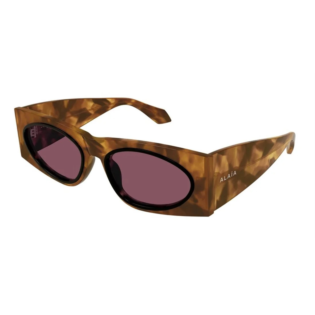 Alaïa Aa0085s003 Havana Havana Red In Black