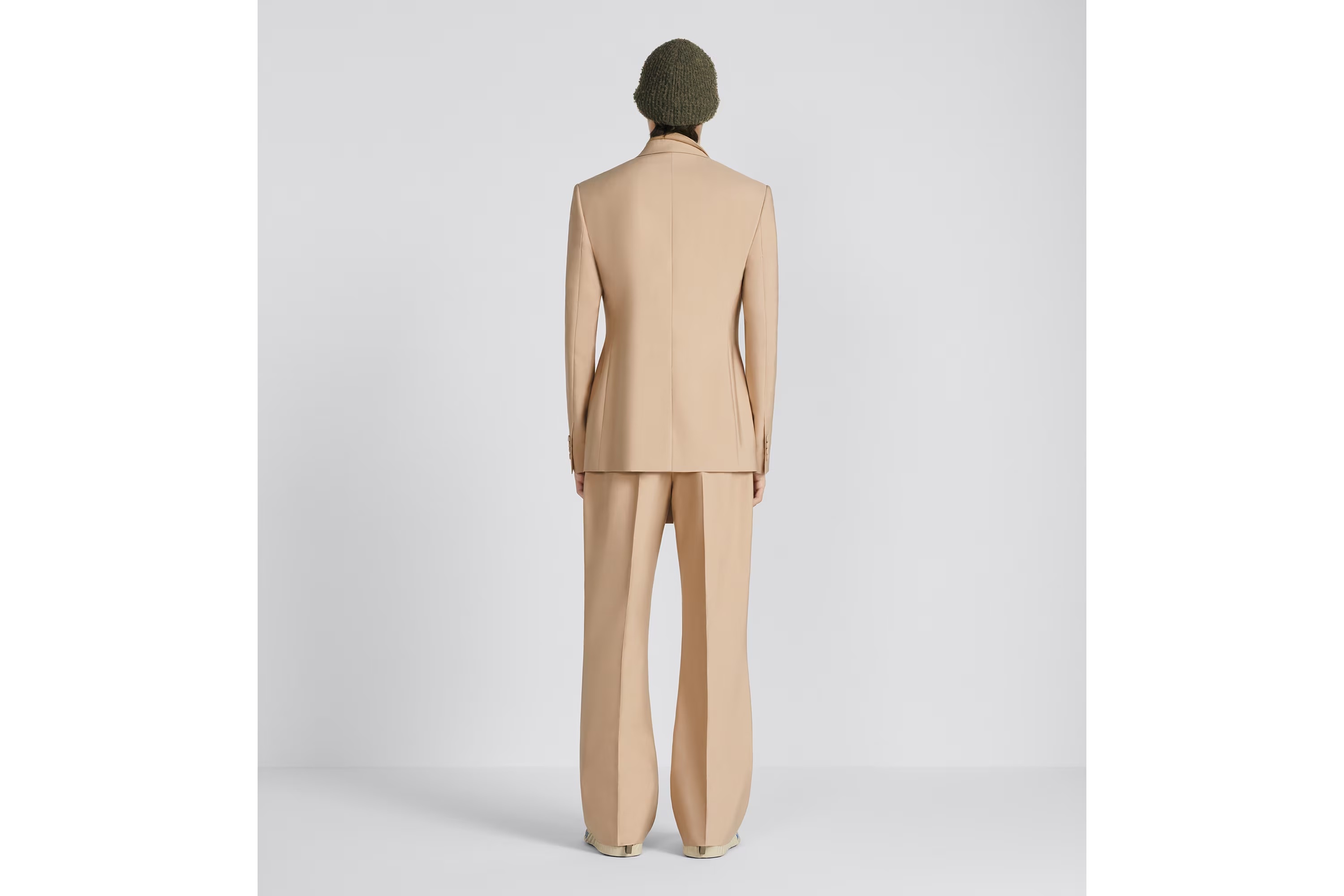 Dior Horn Casual Pants In Brown