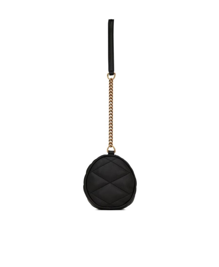 Saint Laurent Sade Tube Bag In Black