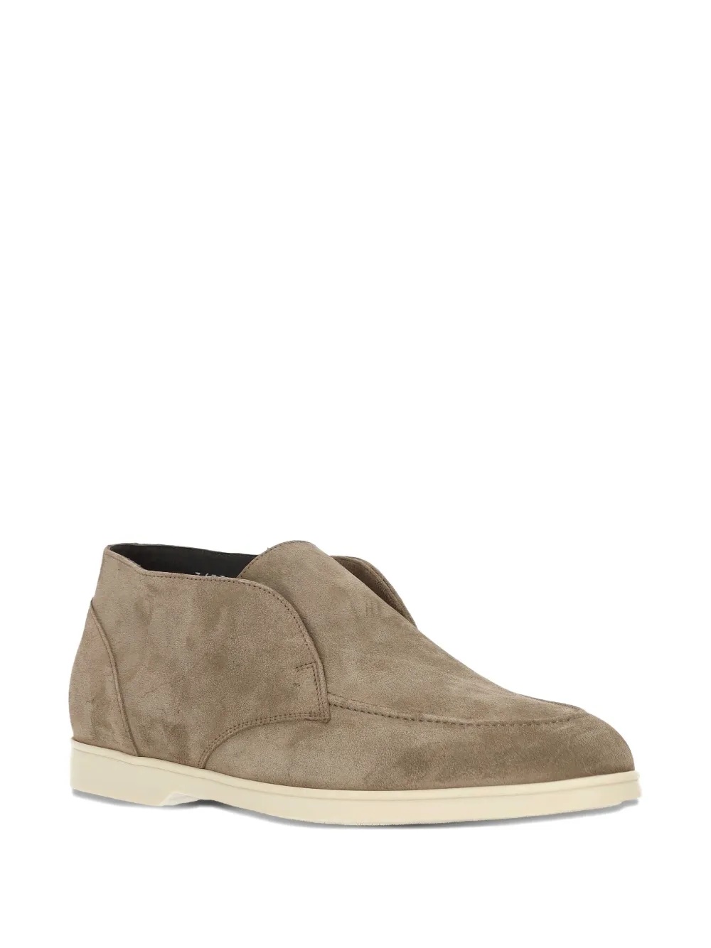 Doucal's Round Toe Casual Shoes In Brown