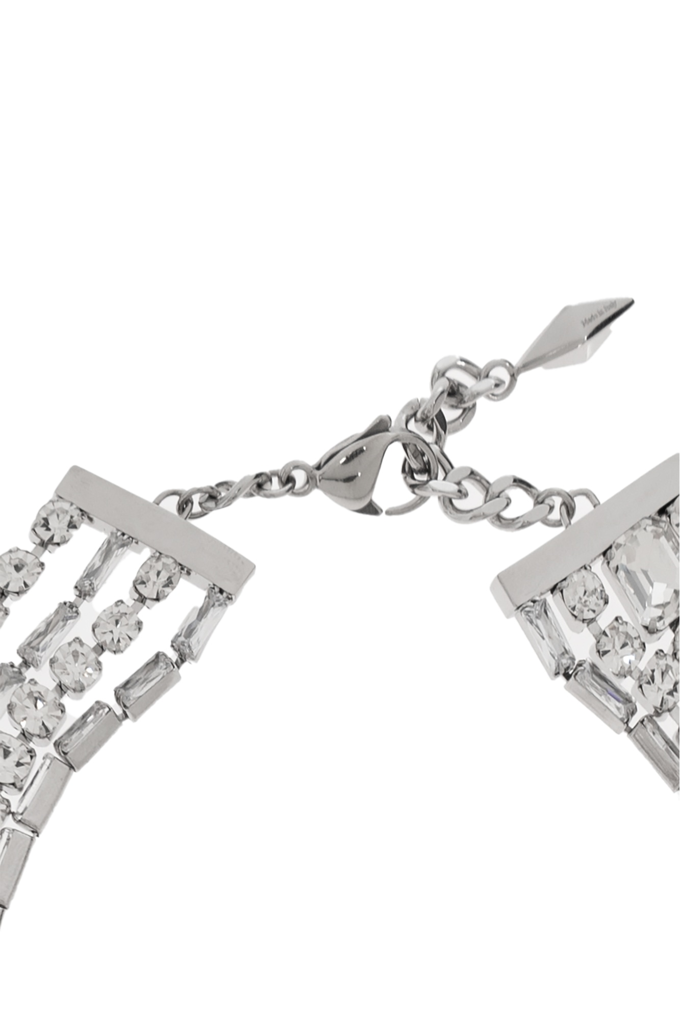 Jimmy Choo Zandra Necklace In Gray