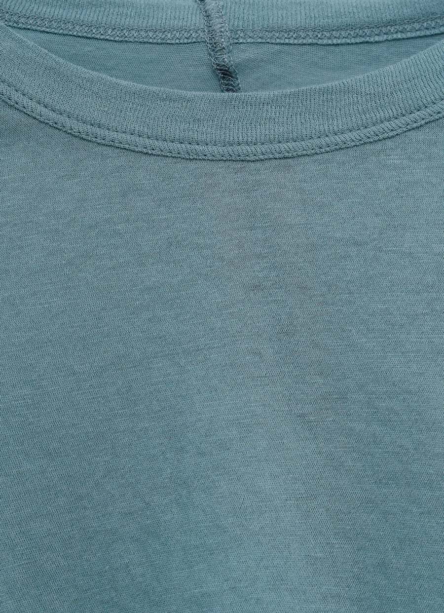 Rick Owens Long-sleeved Top In Blue