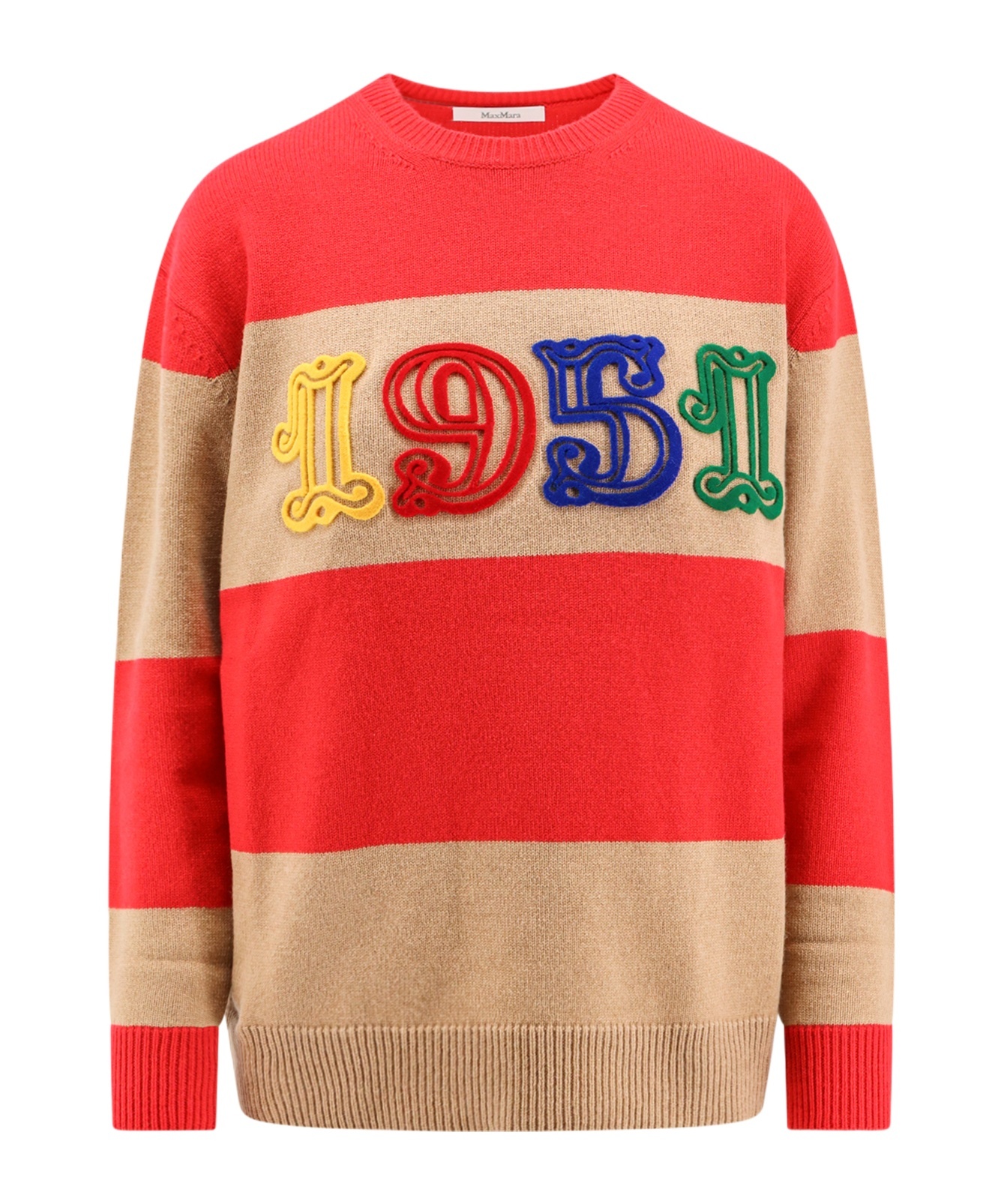 MAX MARA MAX MARA STAR PATTERNED CREWNECK JUMPER