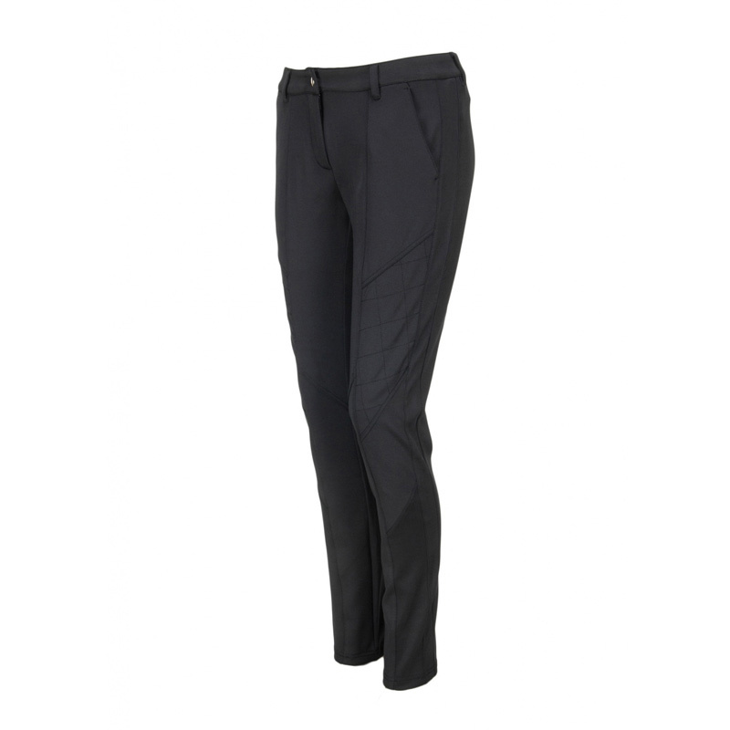 Emporio Armani Straight Casual Pants In Black