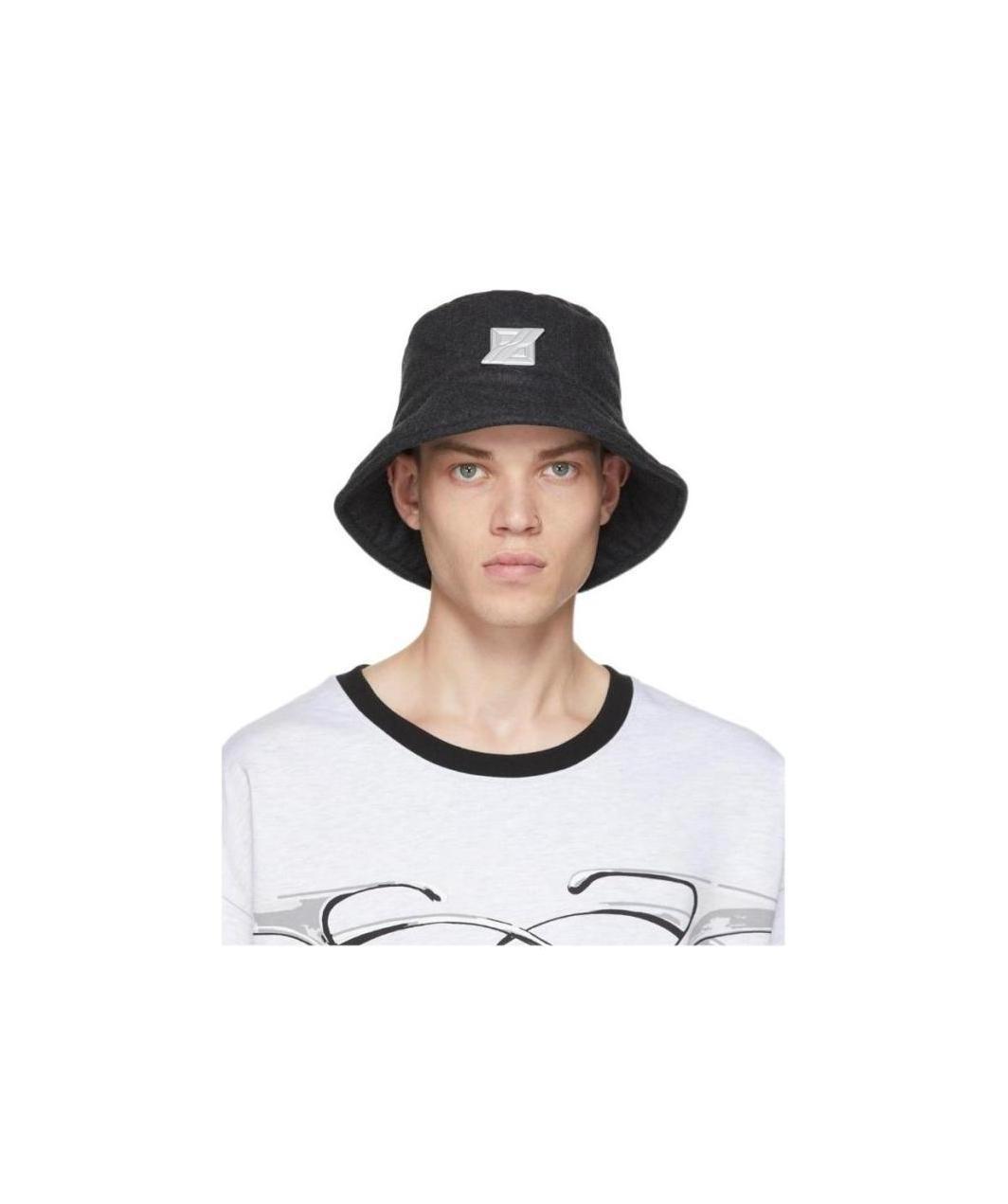 We11 Done Logo Fisherman's Hat In White