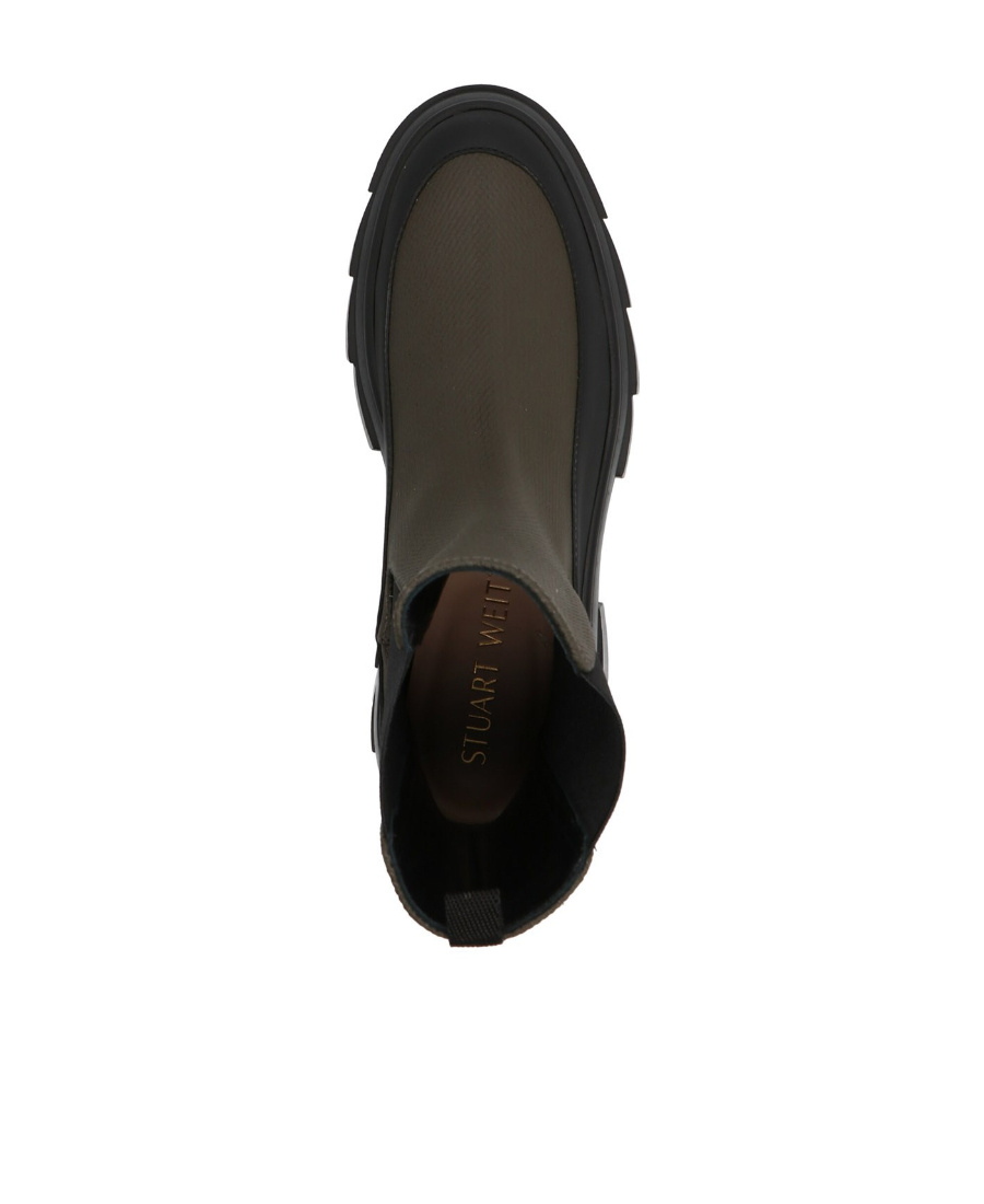 Stuart Weitzman Megalift Chelsea Boot In Black