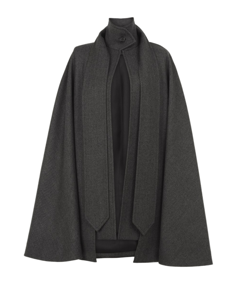 Chloé Long-sleeved Coat In Black