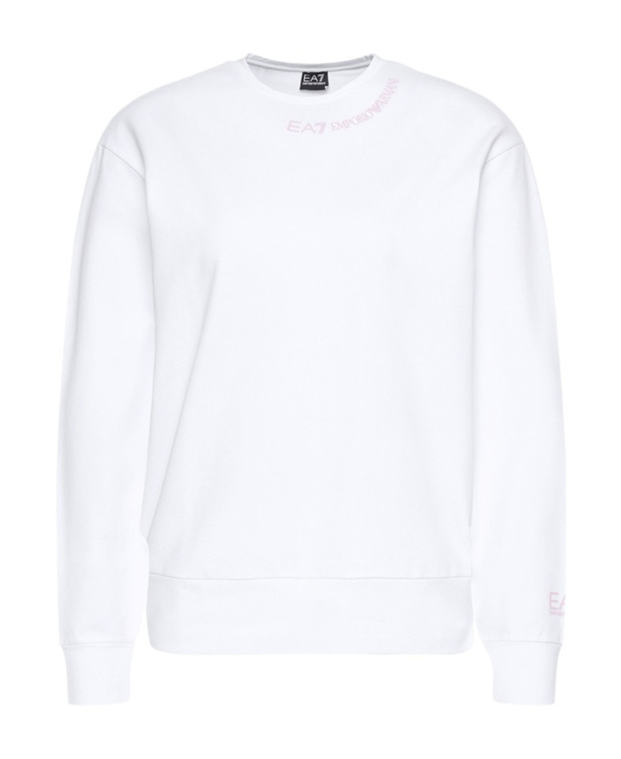 EA7 ROUND COLLAR LONG SLEEVE SWEATER 