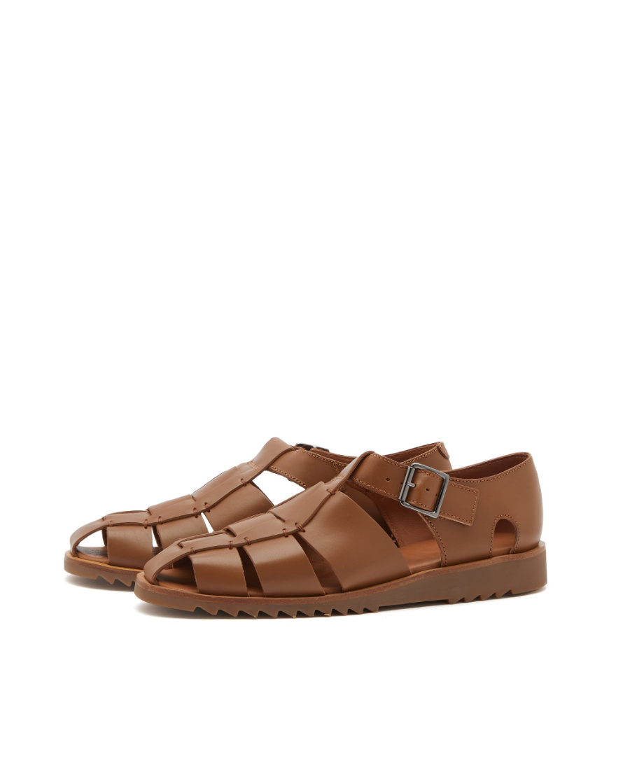 Paraboot Pacific Buckle-fastening Sandals In Brown