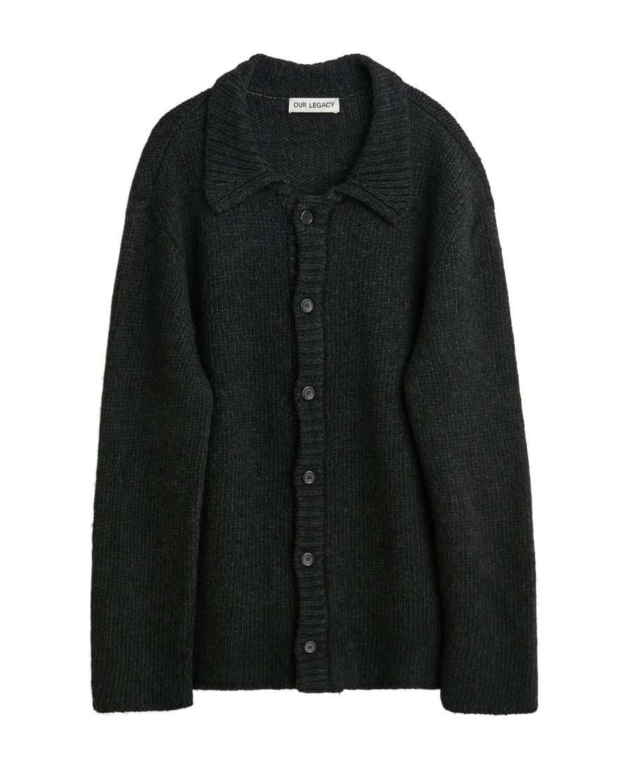Our Legacy Big Cardigan In Black