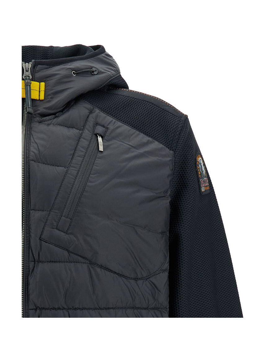 Parajumpers Nolan Padded And Spliced Down Jacket In Black