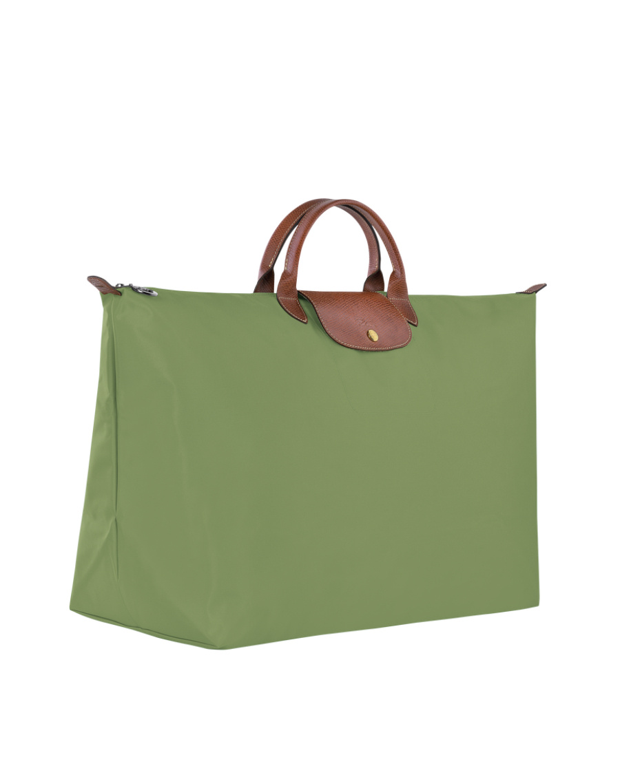 Longchamp Medium Le Pliage Original Luggage Bag In Brown