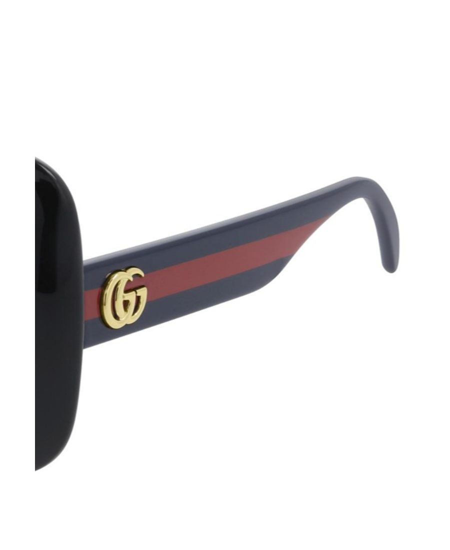 Gucci Interlocking G Square-frame Sunglasses In Gray