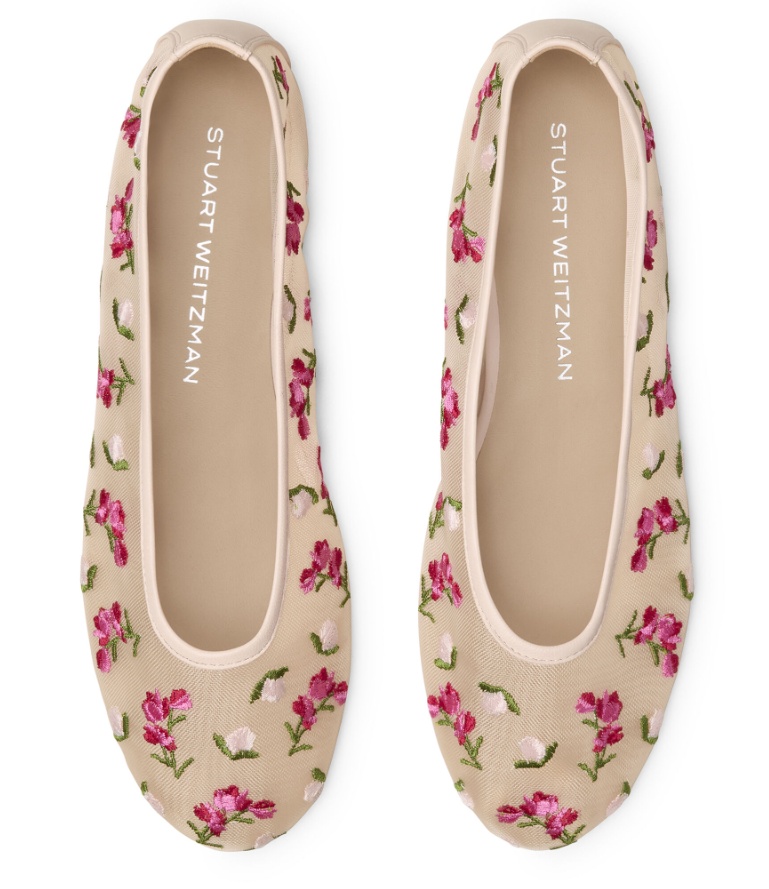 Stuart Weitzman Bareitall Ballet Flats
