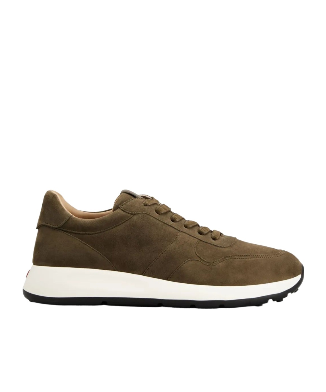 Tod's Round Toe Low-top Sneakers In Green
