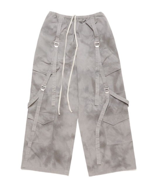 Acne Studios Cargo Trousers In Gray