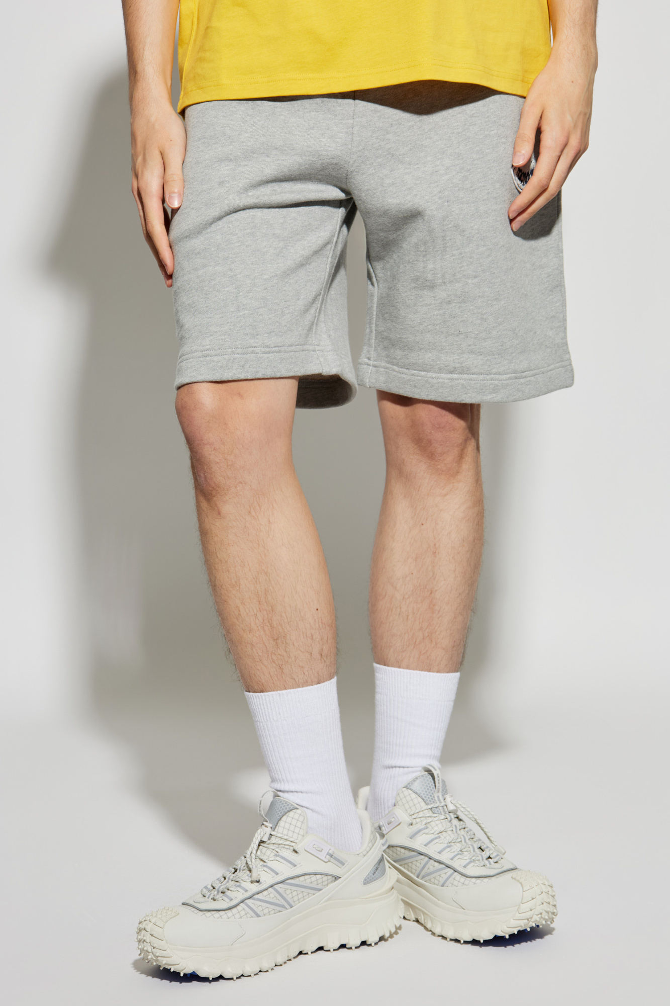 Moncler Men's Cotton Drawstring Shorts