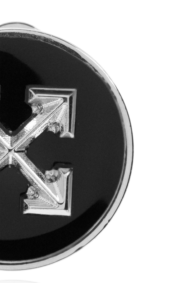 Off-white Arrows-motif Earring In Black