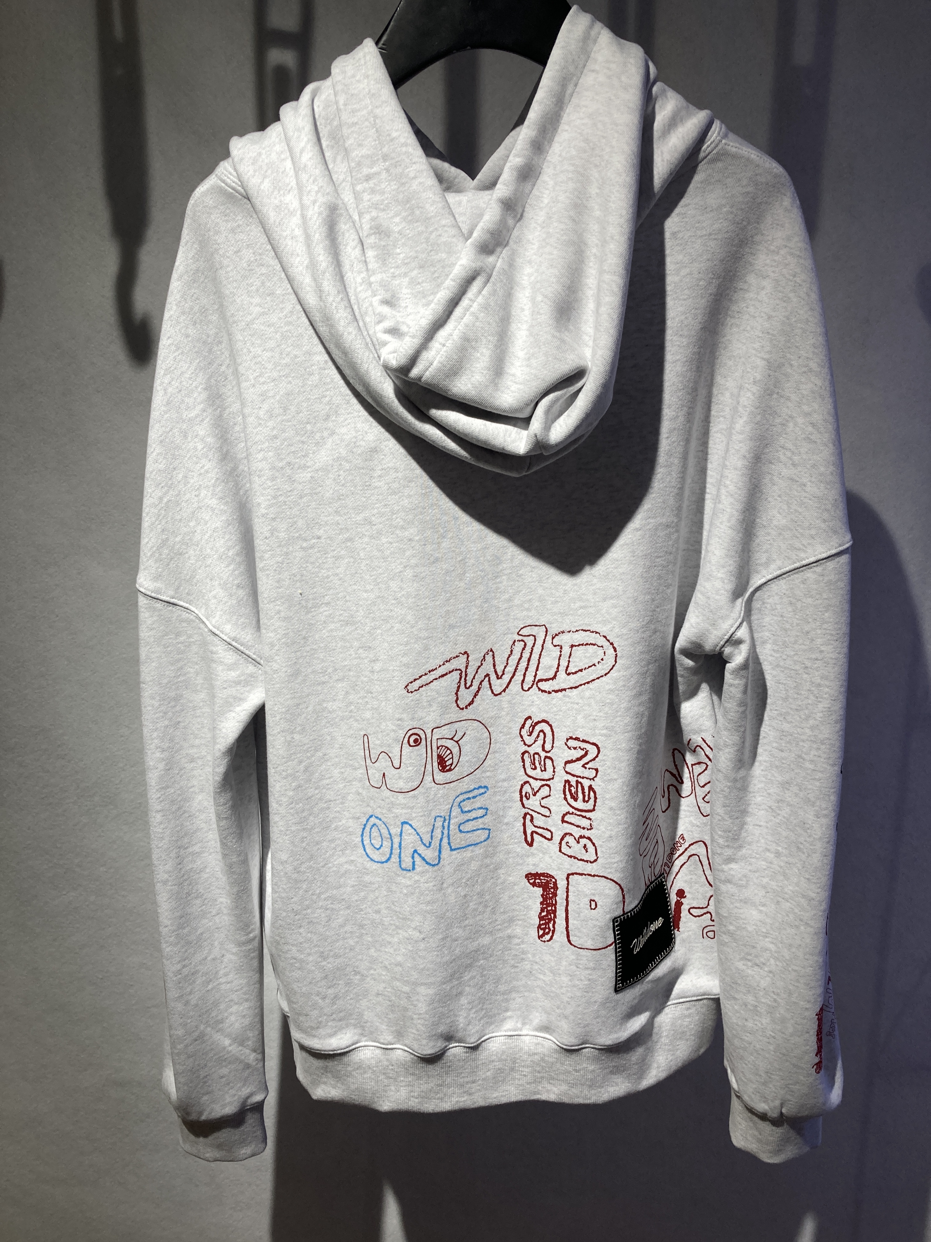 We11 Done Hoodie In White