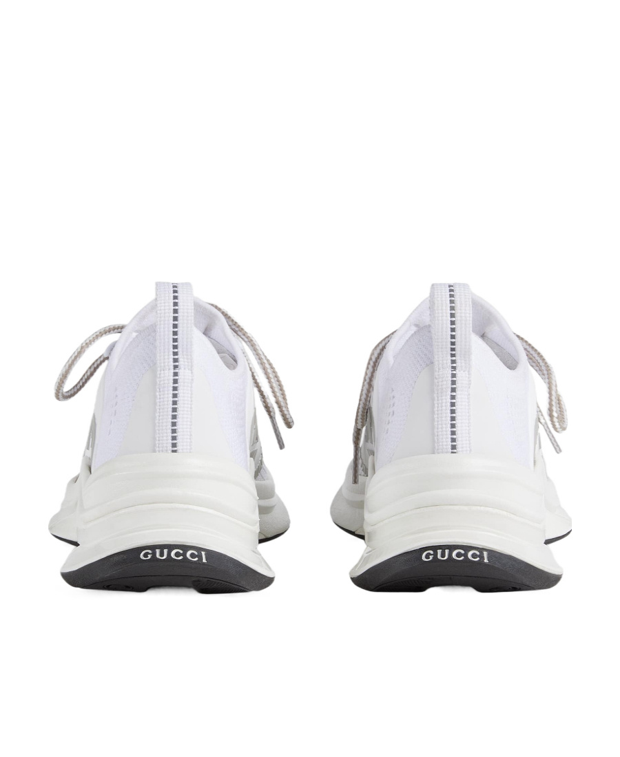 Gucci Run Lace-up Sneakers In White