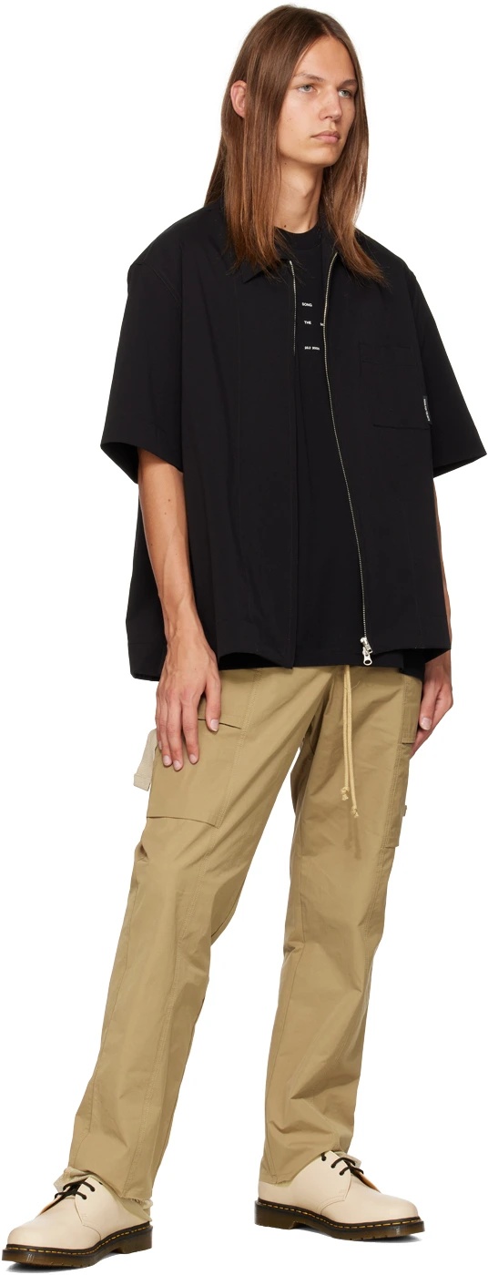 SONG FOR THE MUTE ROPE-DRAWING OVERALLS CASUAL TROUSERS