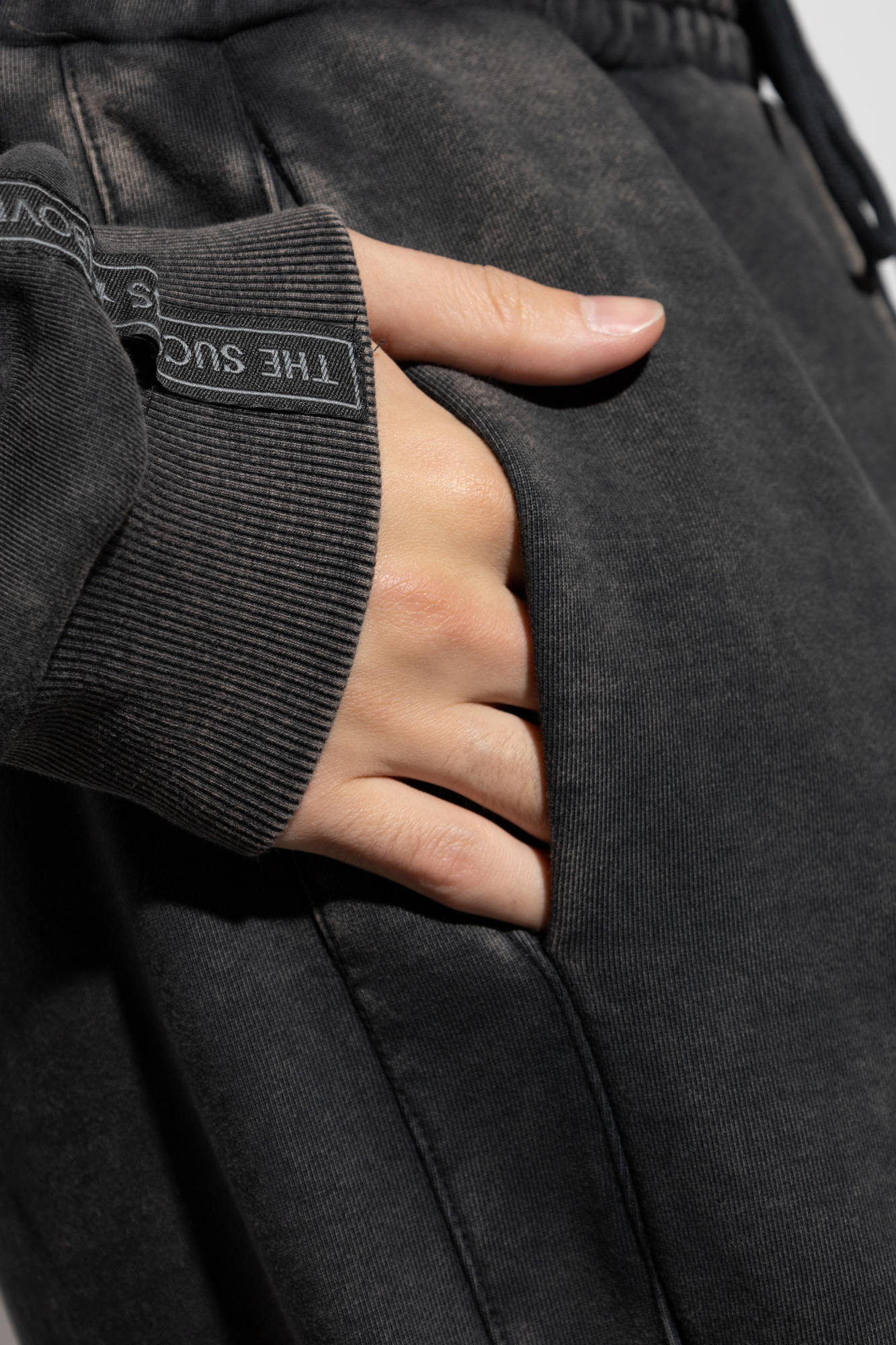 Iceberg Elastic Waistband Tracksuit Pants In Black