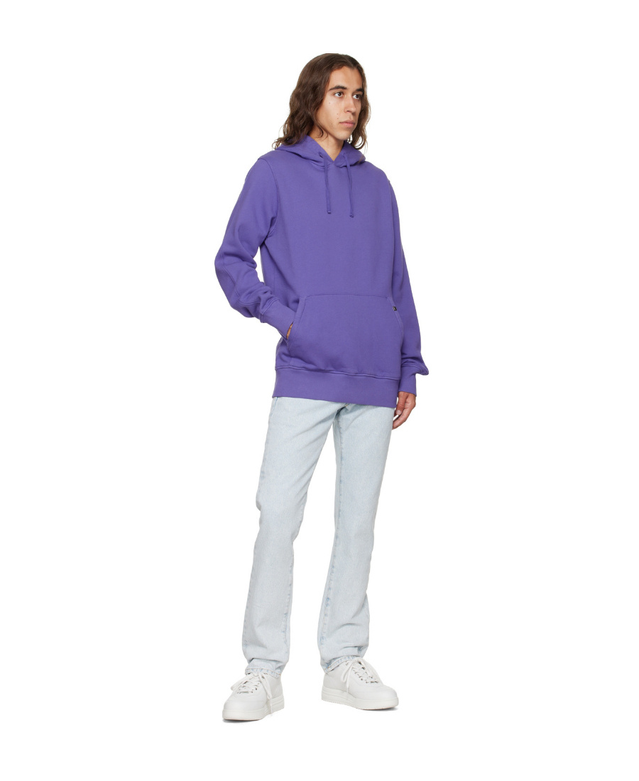 Alyx Drawstring Pullover Hoodie In Purple