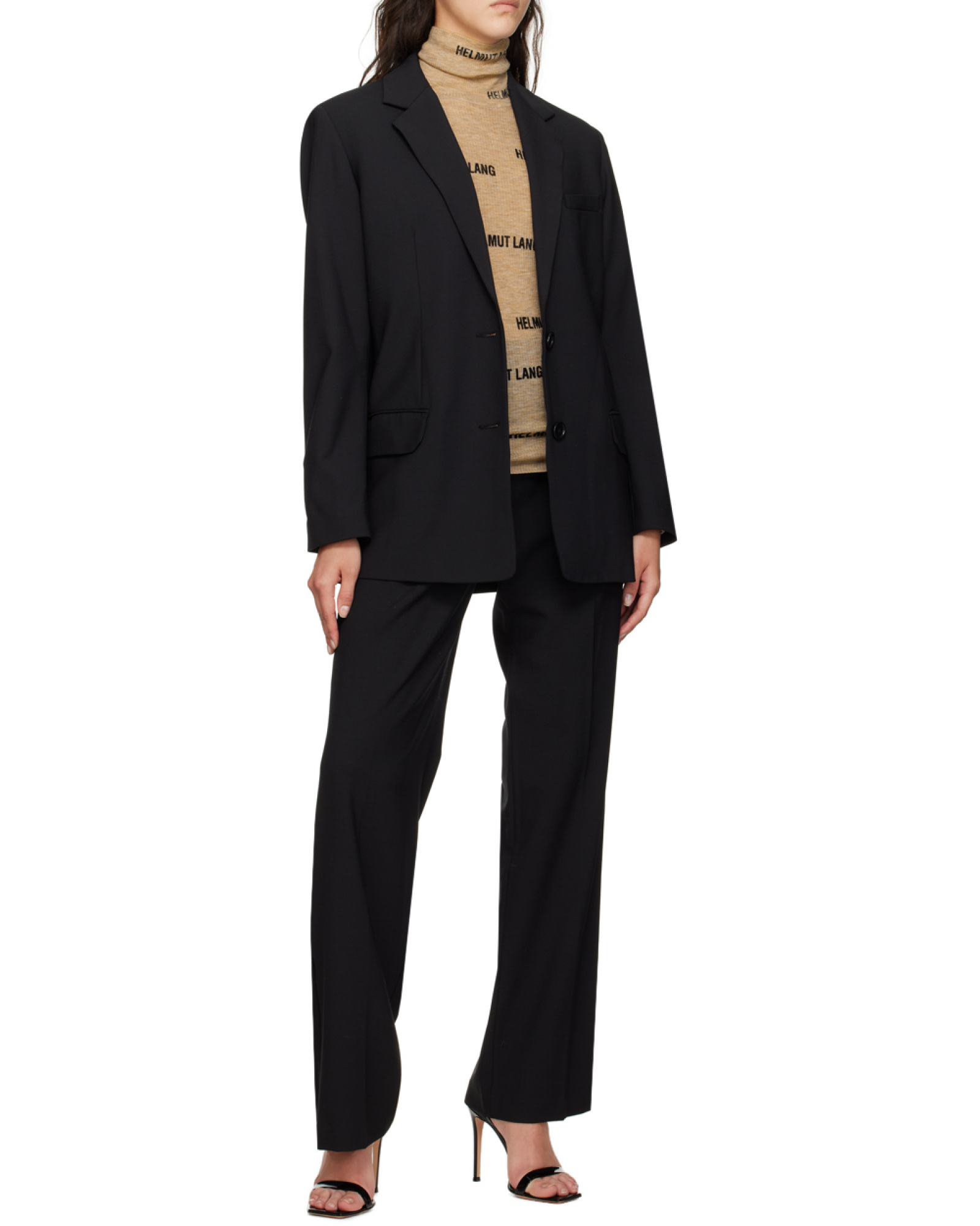 Helmut Lang Long-sleeved Suit Coat