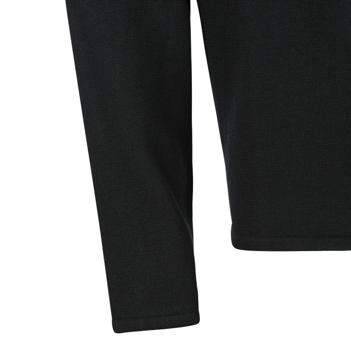 Saint Laurent Wool Turtleneck Sweater In Black