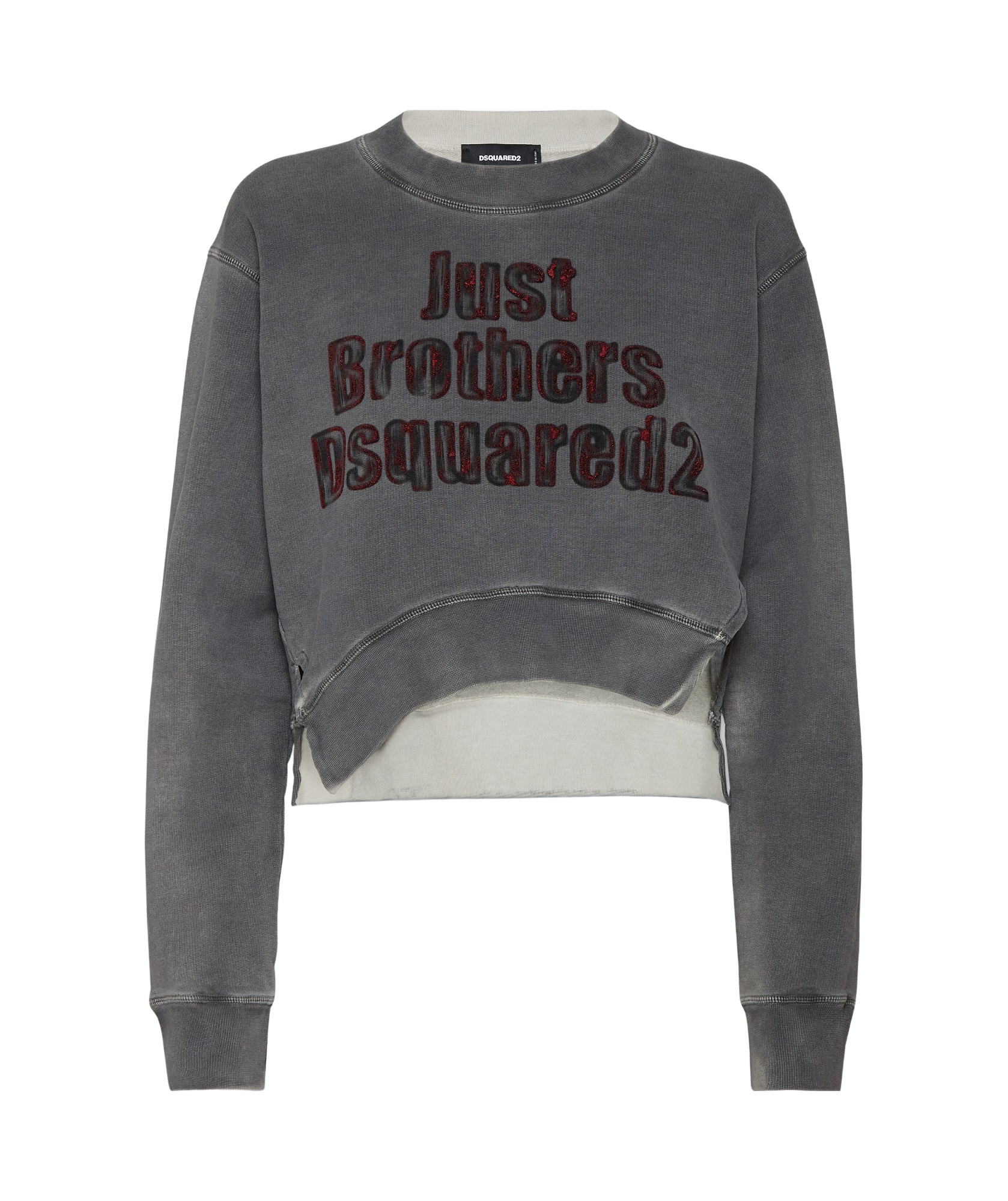 Dsquared2 Just Brothers Sweatshirt In Black